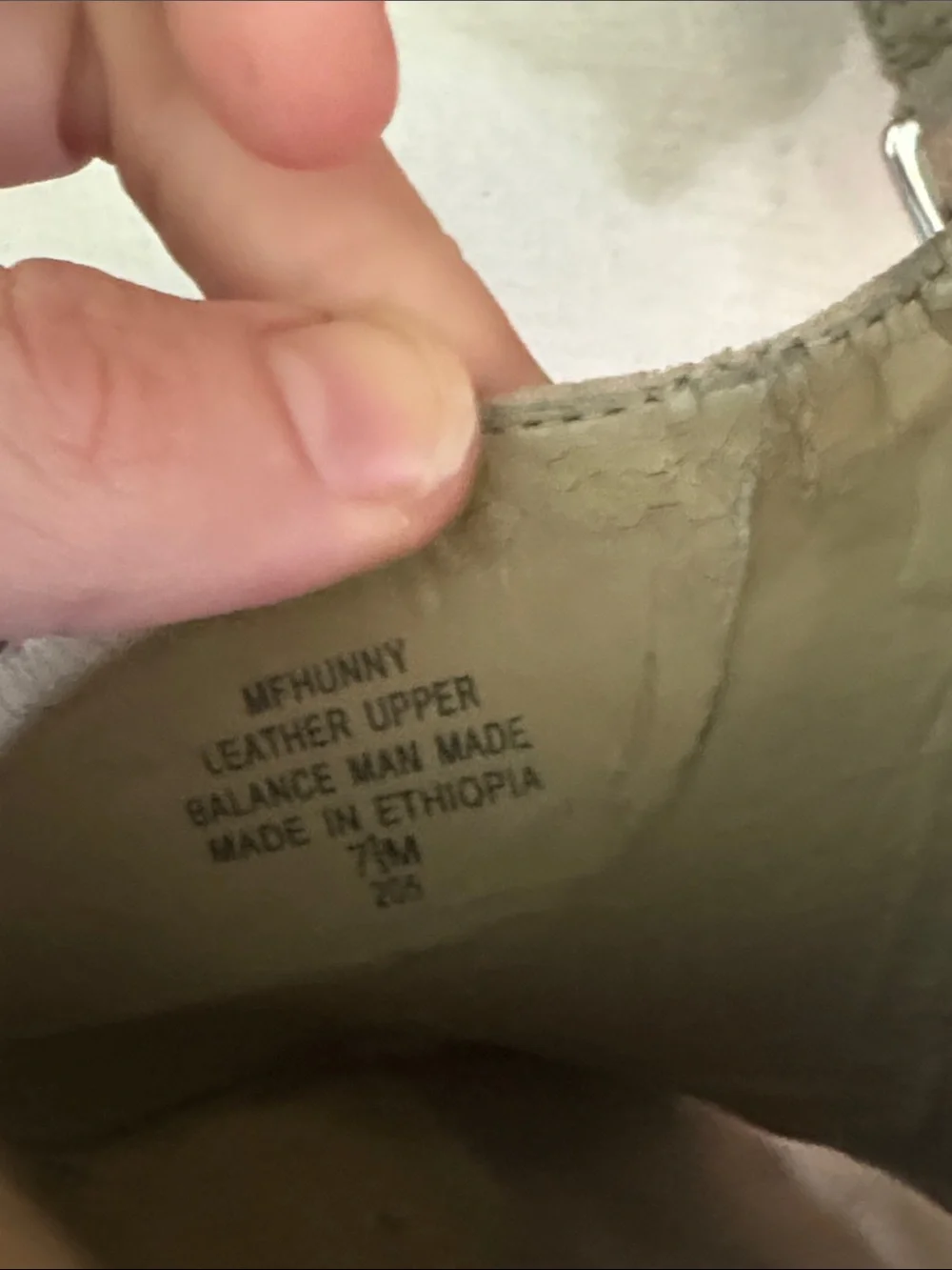 March Fisher Tan Suede/Leather upper Wedge Heels - Size 7.5